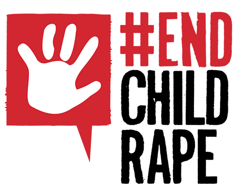 Logo of the campaign showing a hand gesturing “stop”